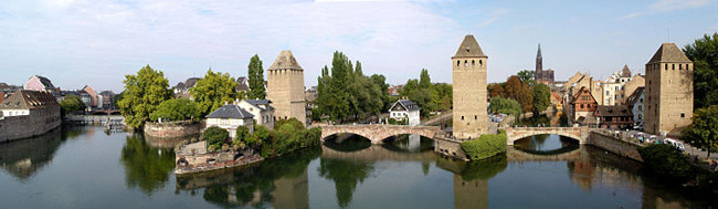 панорама Страсбурга