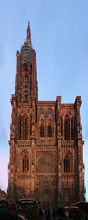 Собор Страсбурга, город Страсбург, Франция