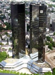 сдание Немецкого Банка Deutsche Bank в Франкфурте