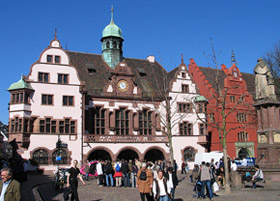 ратуша города Фрайбург