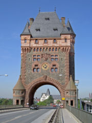 мост Нибелунгов в Вормсе, Германия