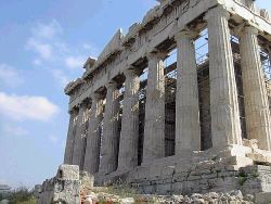 храм Парфенон. Акрополь. Афины