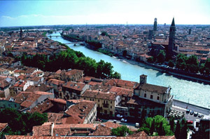 Панорама Вероны, Италия