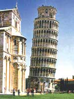 Пиза, Италия. Падающая Пизанская башня