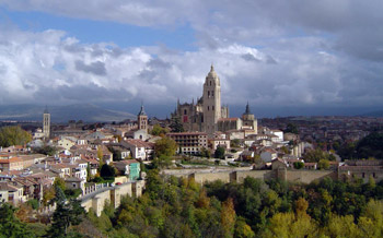 город Сеговия, Испания