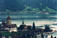 город Интерлакен, Швейцария