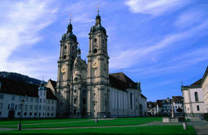 монастырь город Санкт Галлен, Швейцария